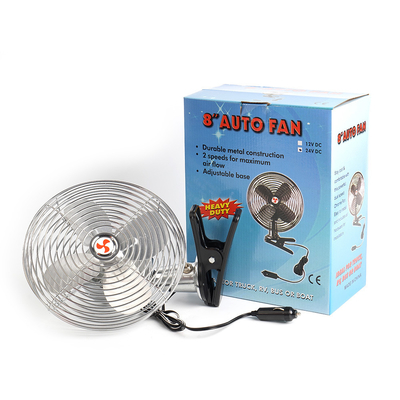 Excavator Accessories Standard Size 8inch 10inch Cooling Fan With Clip Ventilation Fan